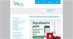 Desktop Screenshot of eshop.adera.cz